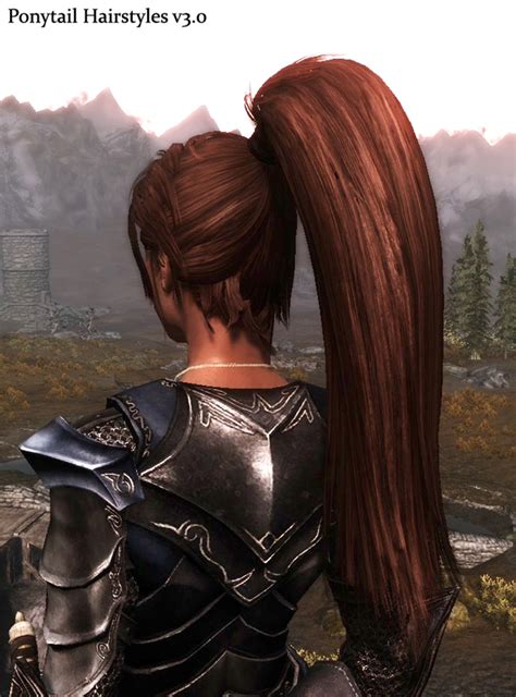 skyrim hair|skyrim female hair.